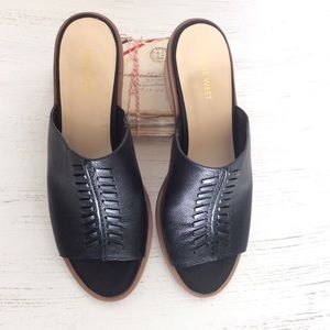 Nine West Wedge Sandle NWOT